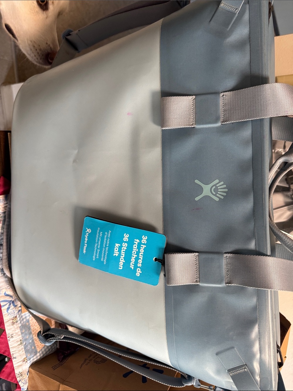 Hydro Flask Two-Tone Pale Blue Travel Tote